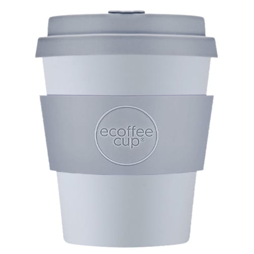 Promotional Ecoffee Cups in Glittertind made from plant-based materials from Total Merchandise