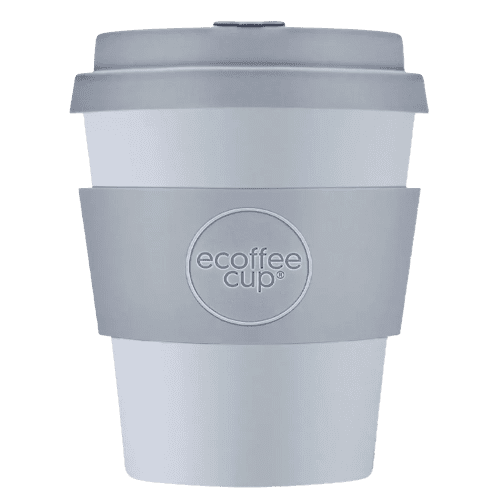 Promotional Ecoffee Cups in Glittertind made from plant-based materials from Total Merchandise