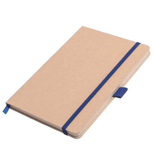 A5 Ultimate Kraft Notebook in Natural/Navy