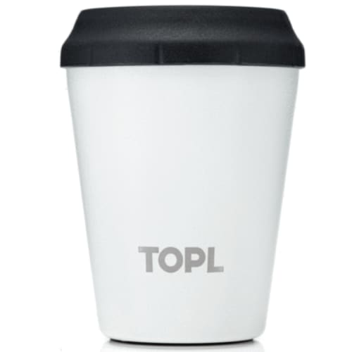 Business Short 8oz Topl Cups are custom branded by Total Merchandise to show off your company logo.