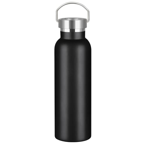 Personalisable Forever Vacuum Bottle in Black is ideal for holding 550ml of your favourite drink