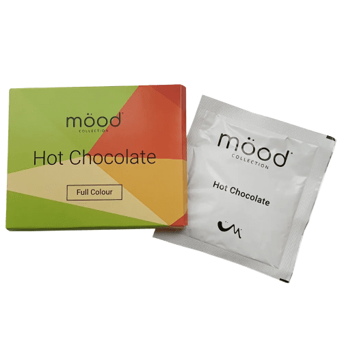 Custom Branded Mood Hot Chocolate Sachet In Envelope Printed by Total Merchandise