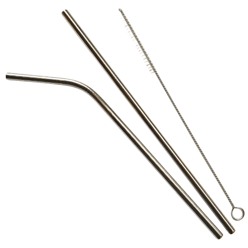 Reusable Metal Straw Sets