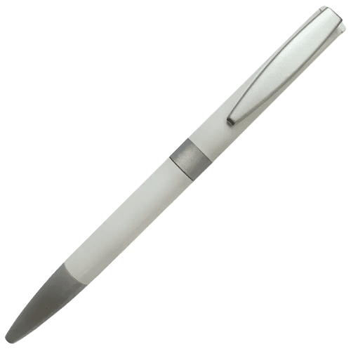 Promotional Nolo Ballpen in White from Total Merchandise