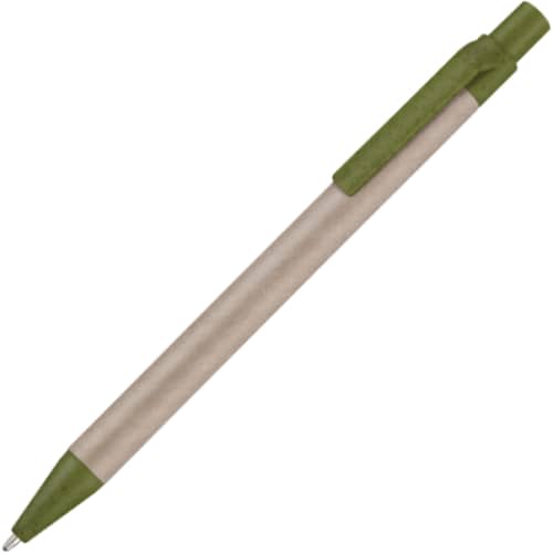 Biosense Wheatstraw Eco Ballpen in Green