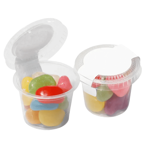 Unbranded Mini Jolly Beans Eco Pot that can have a fully printed design From Total Merchandise