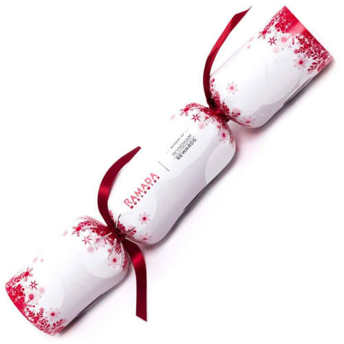 Promotional Bespoke Christmas Crackers printed with an example full colour design