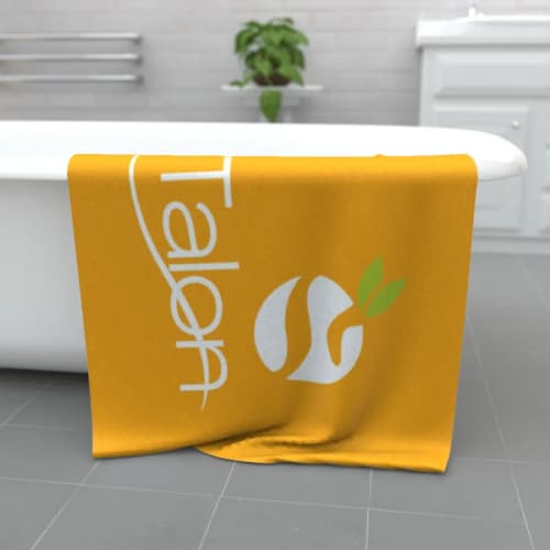 Logo Branded Full Colour Bath Towels With A Full Colour Design FromTotal Merchandise