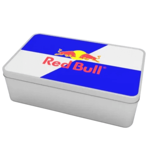 Rectangle Tin With A Fully Printed Design From Total Merchandise