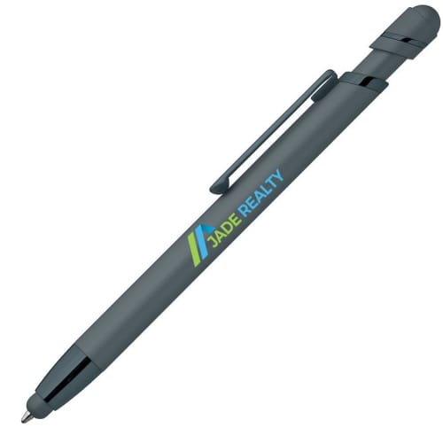 Promotional Atlantic Soft Metallic Stylus Pens printed or engraved with a logo by Total Merchandise