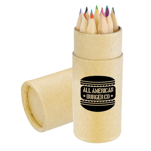 Custom Branded Grimond Colouring Pencil Set printed with your company logo from Total Merchandise