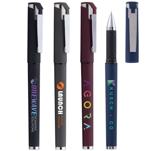 Printed Islander Classic Soft Gel Pen with an engraved or full-colour design From Total Merchandise