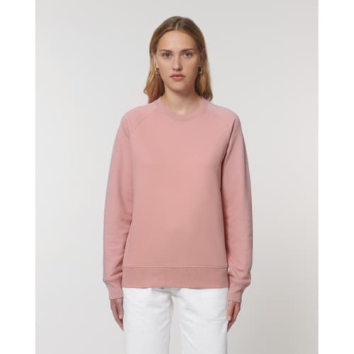 Branded Stroller Unisex Crew Neck Sweatshirt in Canyon Pink from Total Merchandise