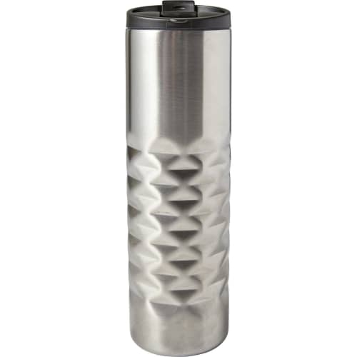 Branded Stainless Steel Thermos Mug With A Design From Total Merchandise