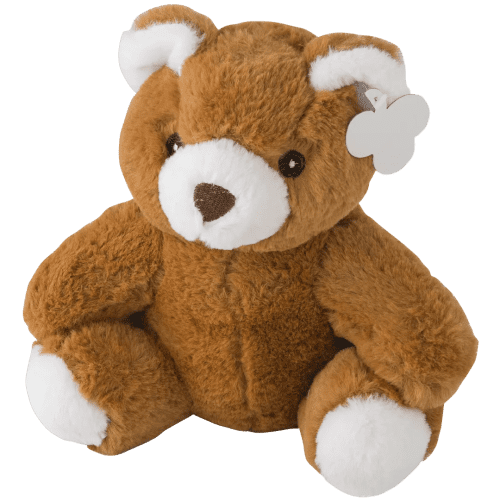 Custom Branded Plush Teddy Bear in a brown colour from Total Merchandise