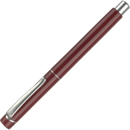 Promotional Printed Evolution Rollerball With A Printed Design From Total Merchandise - Dark Red