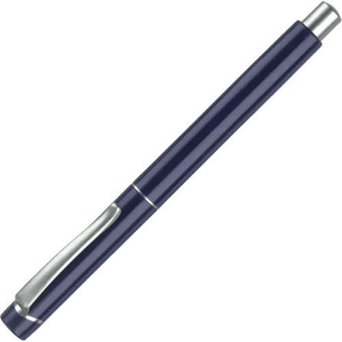 Logo Branded Evolution Rollerball With A Printed Design From Total Merchandise - Blue