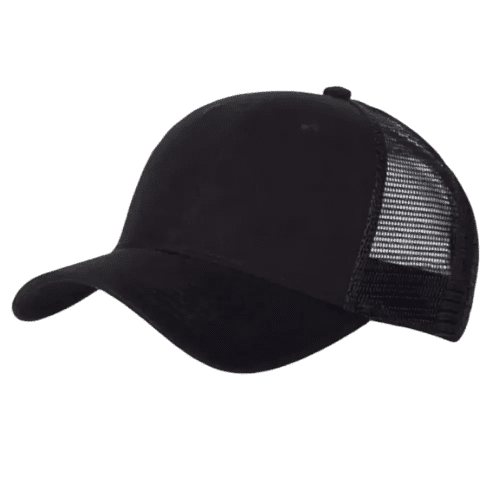 Custom 6 Panel Cotton Fronted Low Profile Trucker Cap With A Design From Total Merchandise