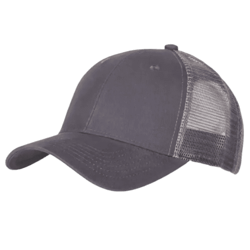 Branded 6 Panel Cotton Fronted Low Profile Trucker Cap With A Design From Total Merchandise