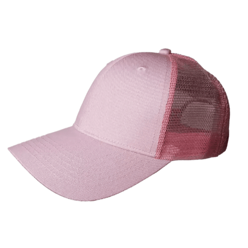 Personalised 6 Panel Cotton Fronted Low Profile Trucker Cap With A Design From Total Merchandise