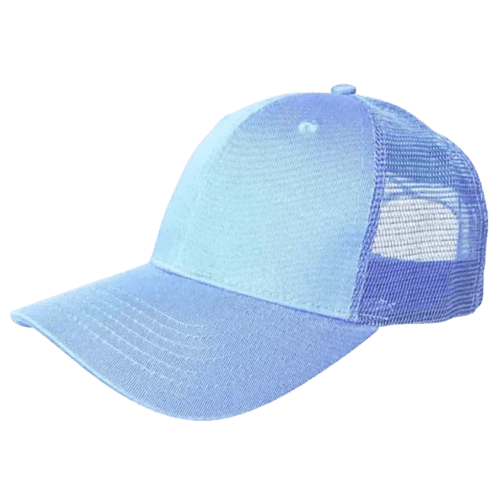 Promotional 6 Panel Cotton Fronted Low Profile Trucker Cap With A Design From Total Merchandise