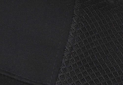 Custom Sneaker Mesh 6 Panel Caps With Velcro Adjuster showing the detail of the cap