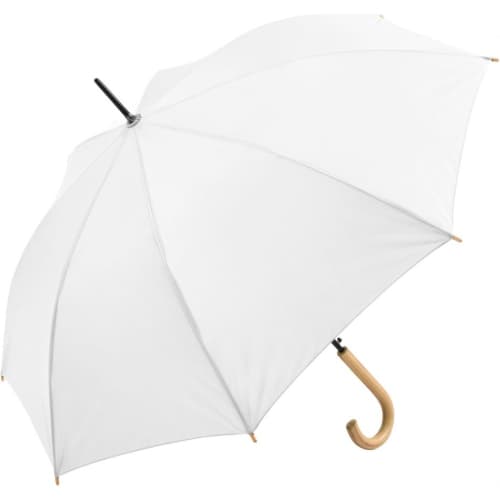 Custom Branded ÖkoBrella Regular Umbrellas in White from Total Merchandise