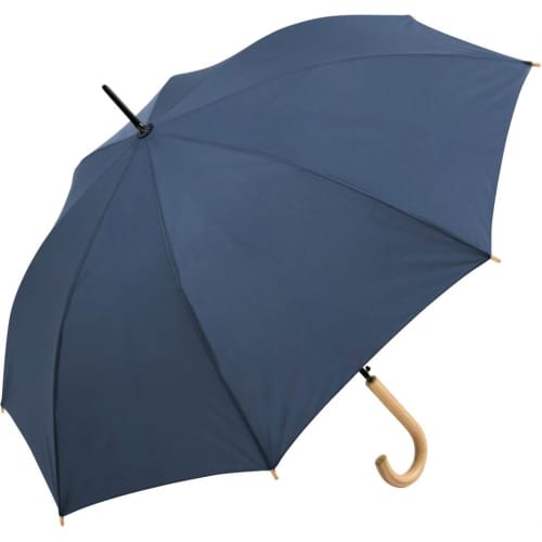 Custom printed ÖkoBrella Regular Umbrellas in Navy from Total Merchandise