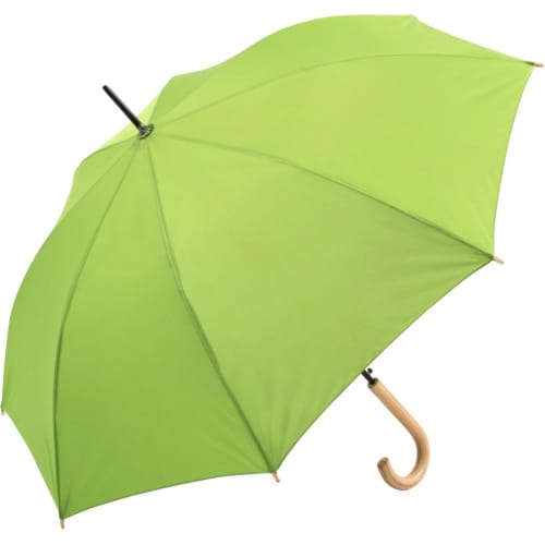 Personalisable ÖkoBrella Regular Umbrellas in Lime from Total Merchandise