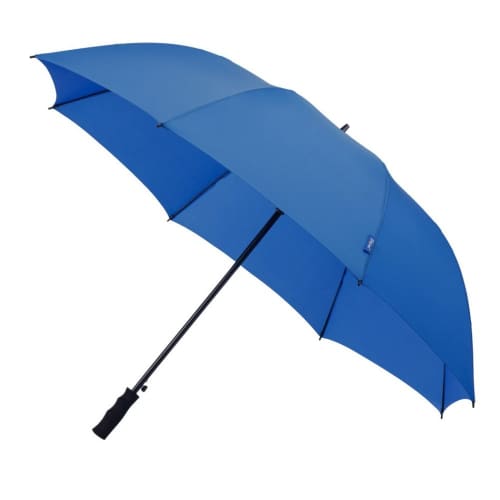 Logo printed Impliva Falcone Automatic Golf Umbrella in Blue from Total Merchandise