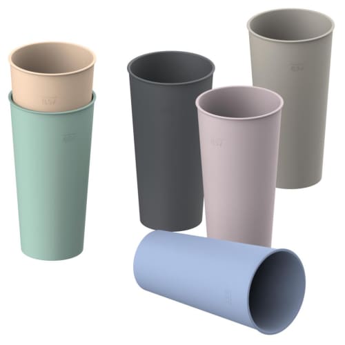 Promotional Eco Cups Printed with a Logo in a Choice of Colours by Total Merchandise