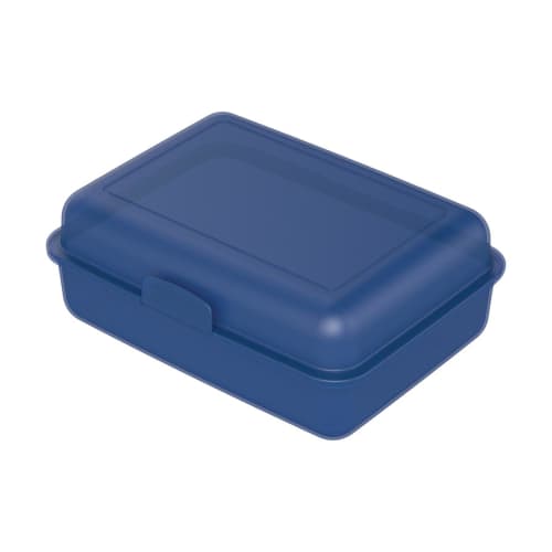 Custom Printed Standard PP Lunch Box in Trend Blue from Total Merchandise