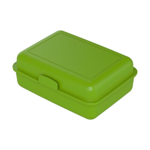 Custom Branded Standard PP Lunch Box in Grass Green from Total Merchandise