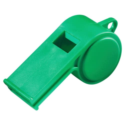 Branded Whistle in Green from Total Merchandise