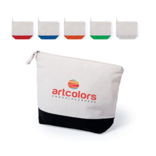 Promotional Lendil Beauty Bags in a range of different colours printed with your company logo