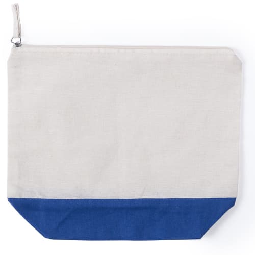 Customisable Lendil Beauty Bag in Natural/Blue from Total Merchandise