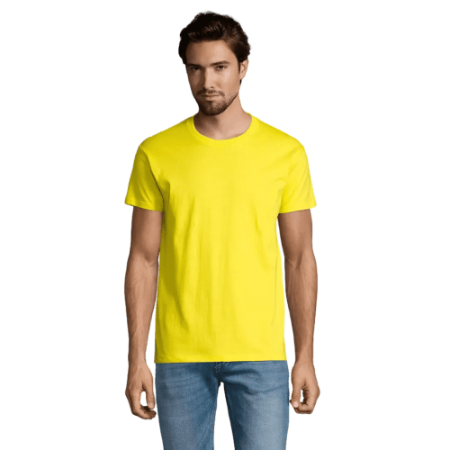 Custom SOL'S Imperial Heavy T-Shirt in Lemon from Total Merchandise