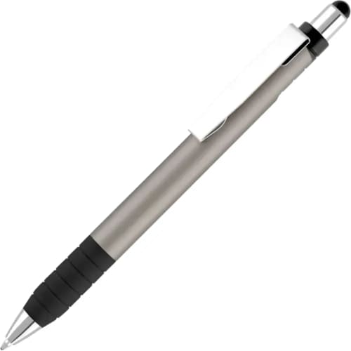 Logo printed Oslo Metal Ballpen in Gunmetal from Total Merchandise