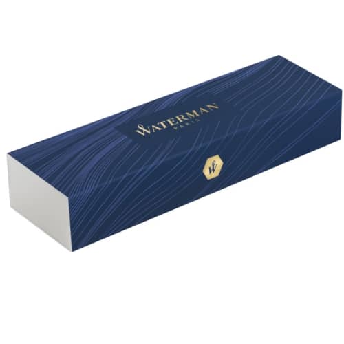 Logo Branded Allure Rollerball Pen shut in a waterman gift box from Total Merchandise