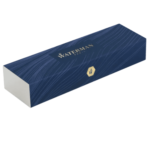 Logo Branded Allure Rollerball Pen shut in a waterman gift box from Total Merchandise