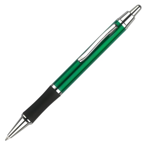 Logo printed Symphony Aluminium Ballpen in Green from Total Merchandise