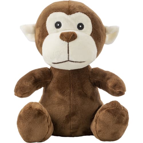 Promotional Plush Monkey cuddly toy from Total Merchandise