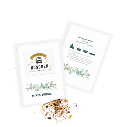 Promotional Essentials Seed Packets filled with Mixed Herb seeds from Total Merchandise