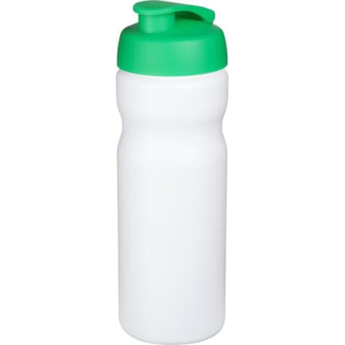 Custom 650ml Baseline Plus Sports Bottles with Flip Lid from Total Merchandise