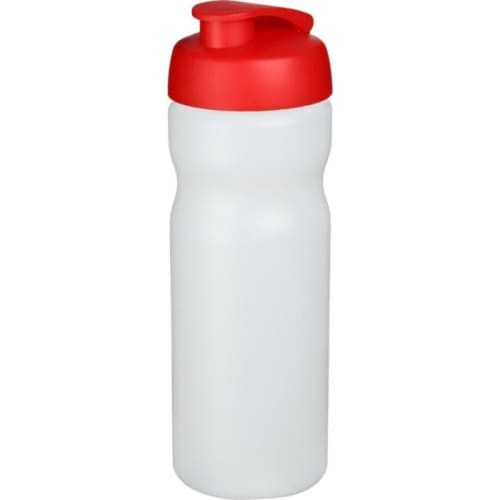 Logo branded 650ml Baseline Plus Sports Bottles with Flip Lid from Total Merchandise