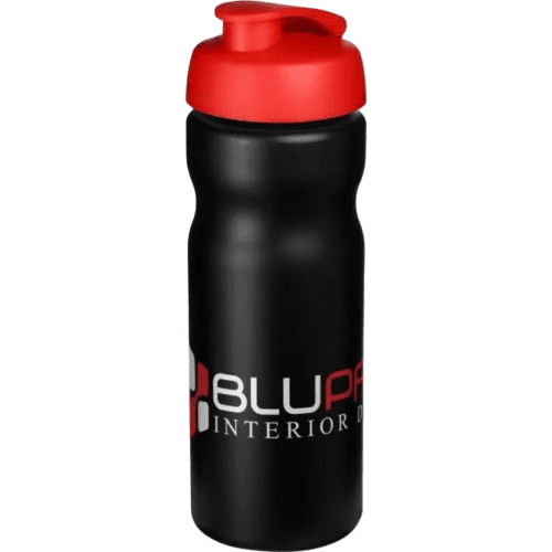 Promotional printed 650ml Baseline Plus Sports Bottles with Flip Lid from Total Merchandise