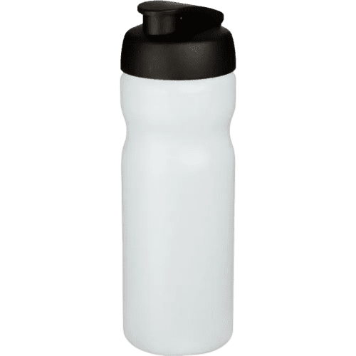 Custom branded 650ml Baseline Plus Sports Bottles with Flip Lid from Total Merchandise