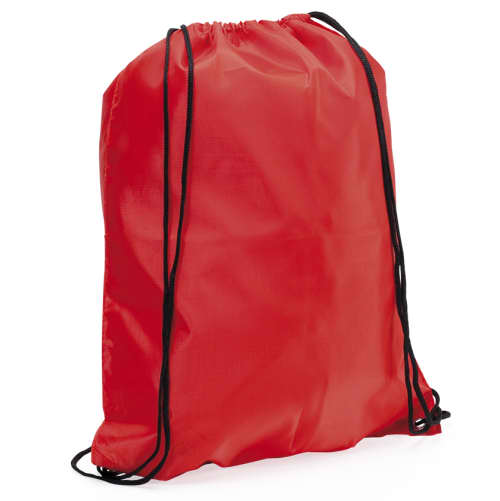 Custom Printed Express Full Colour Drawstring Bags in Red from Total Merchandise