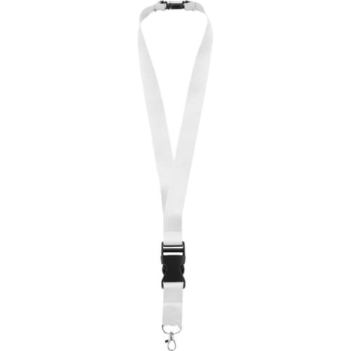 Branded Yogi Lanyard With Breakaway Buckle With A Printed Design From Total Merchandise