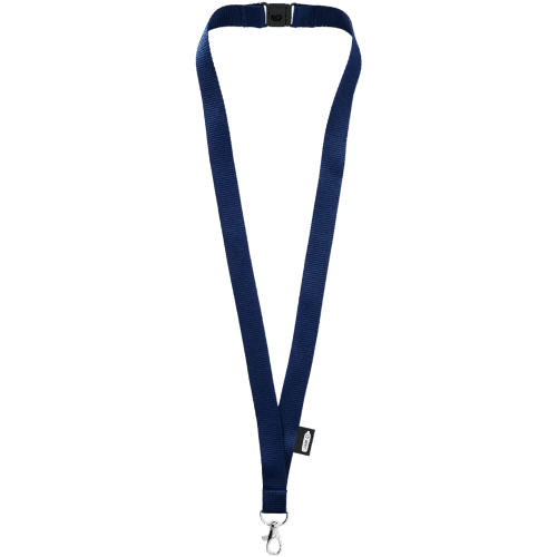 Printed Tom Recycled PET lanyard with Breakaway Buckle With A Design From Total Merchandise